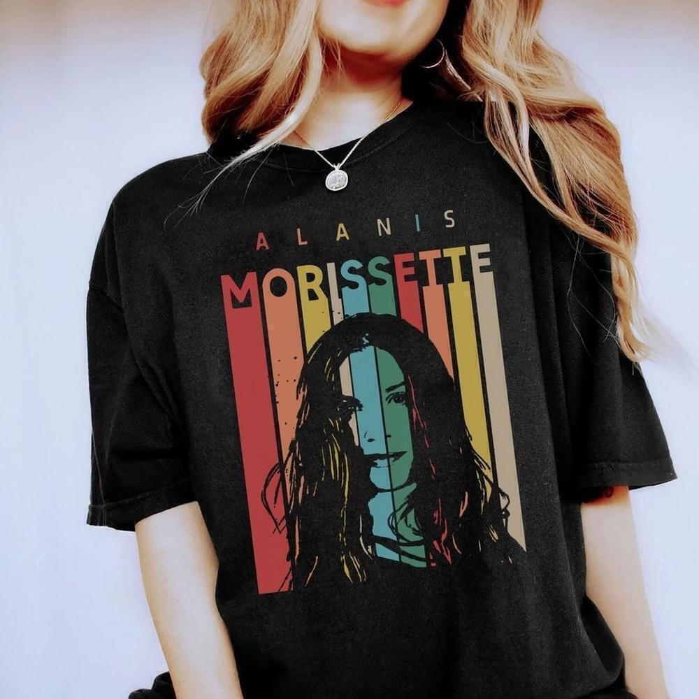 Alanis Morissette Tour 2023 Alternative Rock Fan T-Shirt